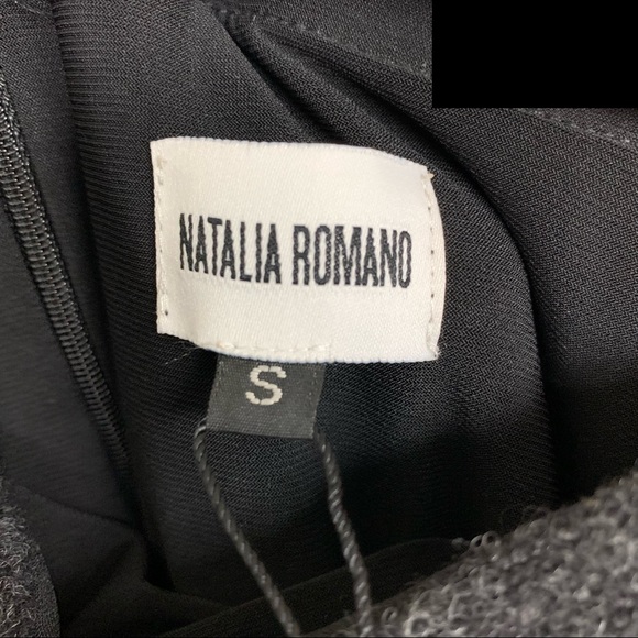 Natalia Romano NWT Wool Front Pencil Skirt Size S - Picture 5 of 9